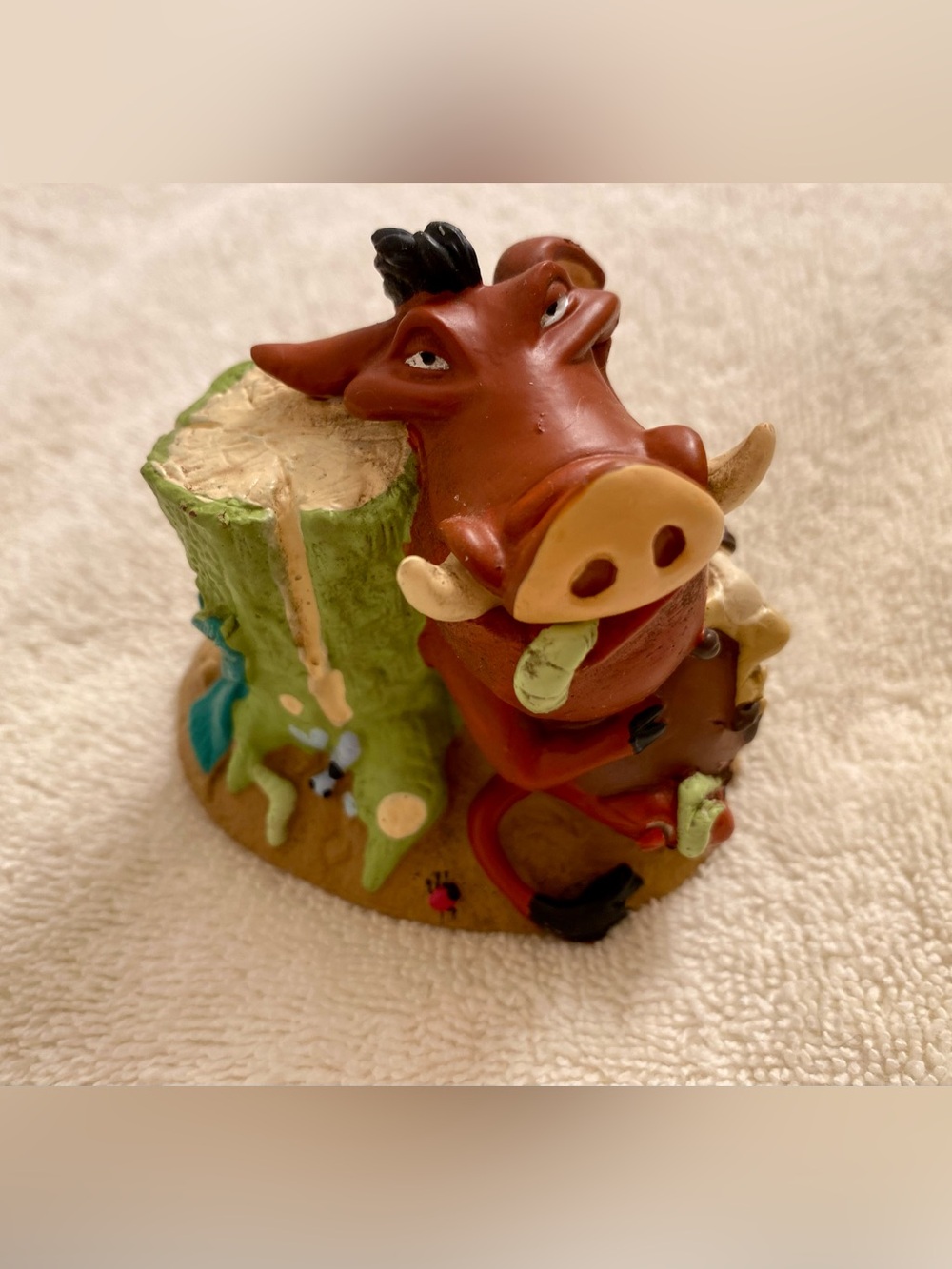 Disney Lion King Timon & Pumbaa Vintage Figure PVC Disney Collectible Home Accen